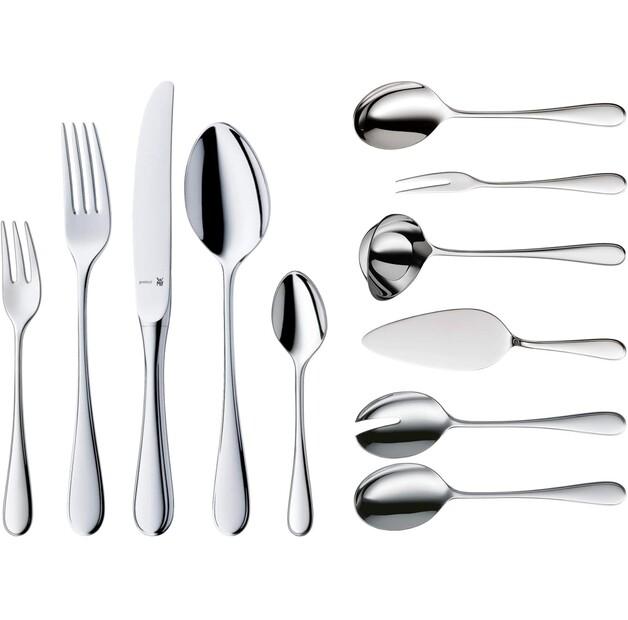 WMF Kent Plus Cutlery Set, 66 Pieces (12.0700.6341)