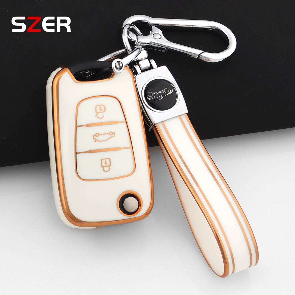 Tpu Car Key Case Cover For Hyundai I20 I30 Ix20 Ix25 Ix35 Elantra Accent For Kia Sportage Rio 3 Soul Optima Ceed Pro K5 K2 Pride