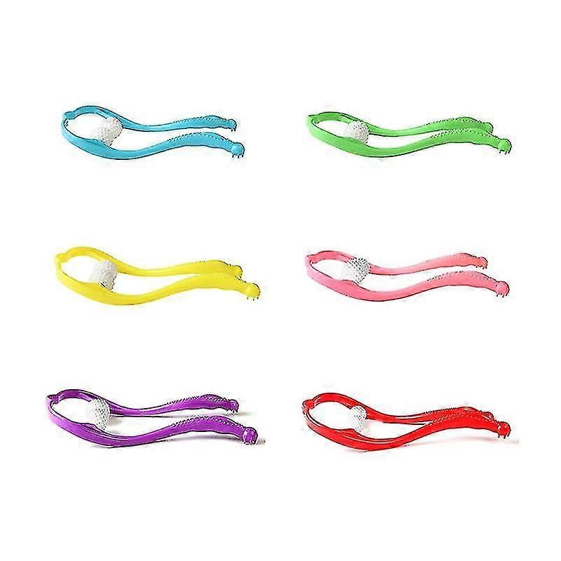 Pressure Point Therapy Neck Massage Tool Pressure Relief Hand Roller Massage Neck Shoulder Dual Trigger Point Self Massager