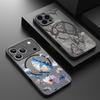 Creative Butterfly Flowers Pattern Case For iPhone 17 Pro Max Magnetic For Magsafe Matte Cover For iPhone 16 Pro Max 15 14 13 16E Air