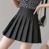 Women's Fashion High Waist Pleated  Skirt Slim Waist Casual Tennis Skirt