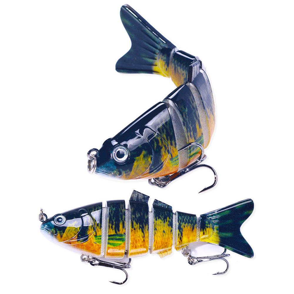 Multi-section Fish Lure Bait In 10 Colors, 10cm/18.2g, Simulation Hard Bait for Sea Fishing