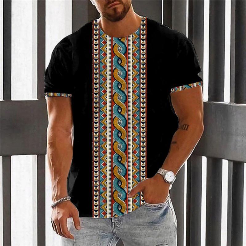 Vintage Men's O-neck Short Sleeve T-Shirts Clothing Oversized Loose Crew-Neck T Shirts Top Outdoor Quick Dry Fitness Sportswear