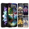 Baum des Lebens Weltraum Handyhülle Für Samsung Galaxy Z Flip 7 6 5 4 3 5G Hülle ZFlip7 ZFlip6 ZFlip4 ZFlip5 ZFlip3 Coque Fundas Galax