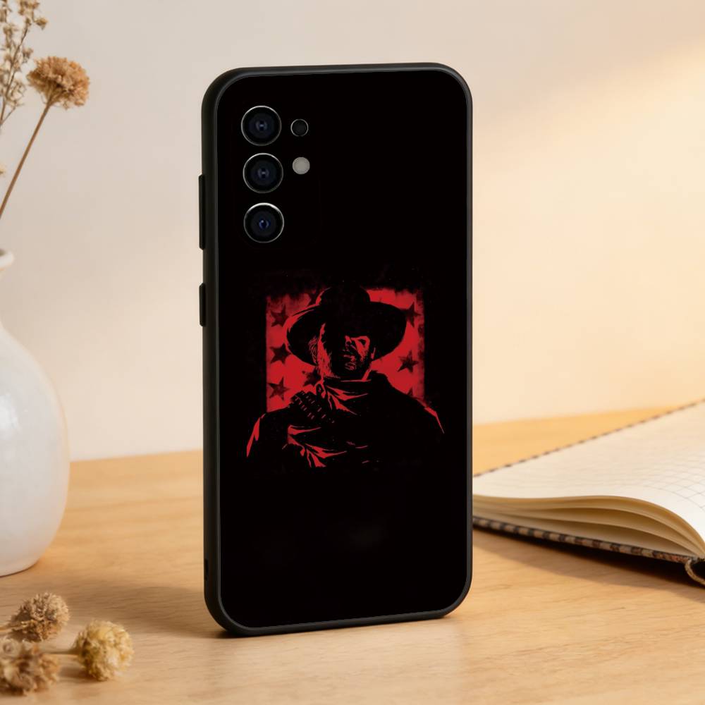 

R-Red D-Dead R-Redemption 2 Phone Case Black Silicone Soft For Samsung S25,S24,S21,S22,S23,S30,Ultra,S20,Plus,Fe,Lite Samsung S23ULTRA5G