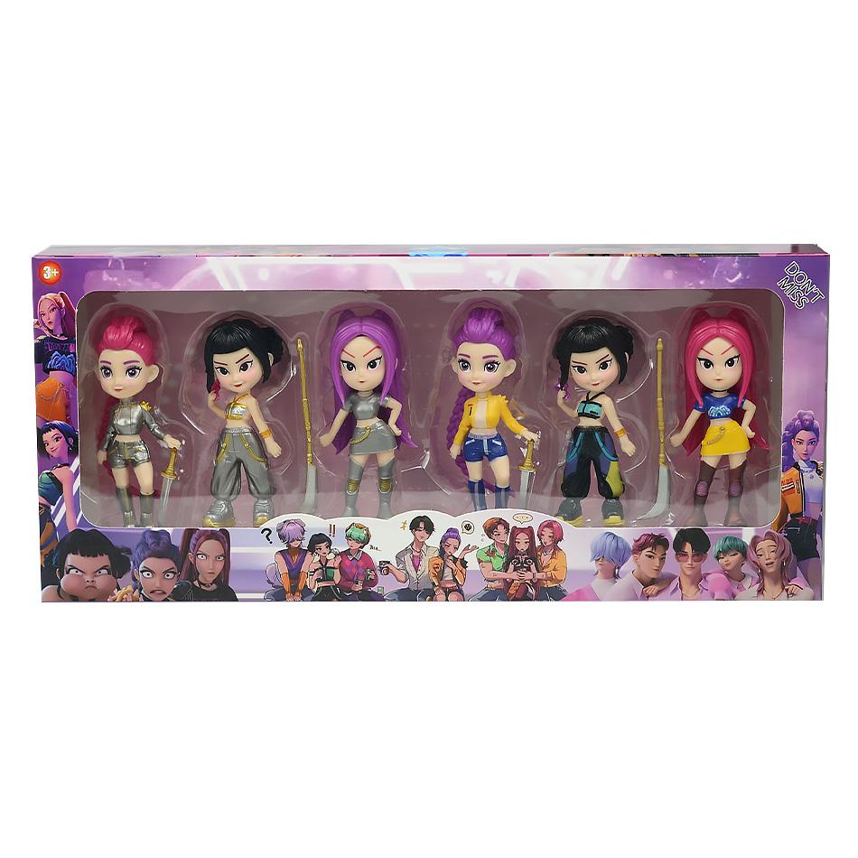 2027 NEW Kpop Devil Hunter Rumi Zoe Mira anime polyvinyl chloride character collection desktop trinkets Childrens New Year gift