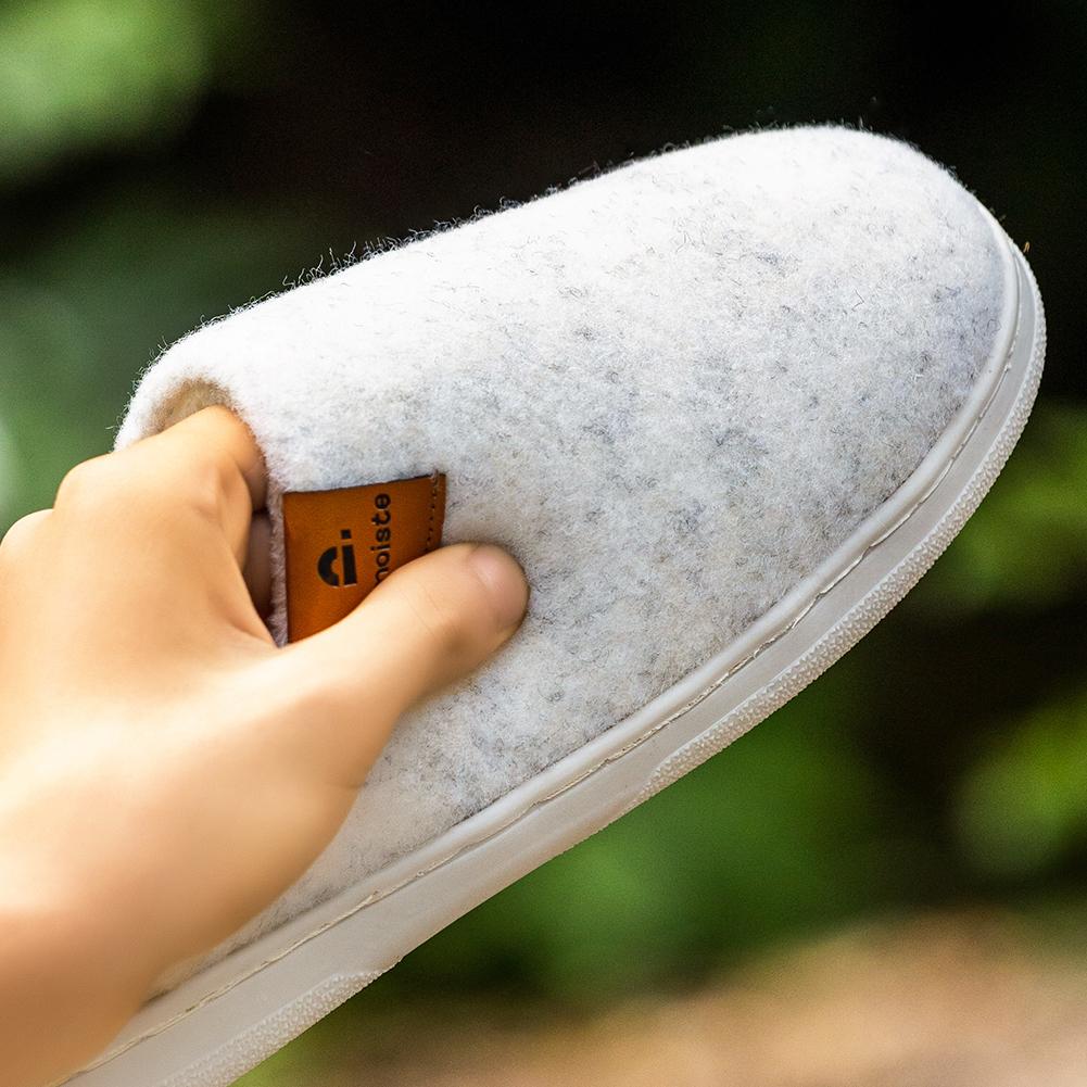 Pánské super měkké plstěné pantofle s polštářky z paměťové pěny - Teplé zimní domácí boty s protiskluzovou pohodlnou podrážkou z TPR