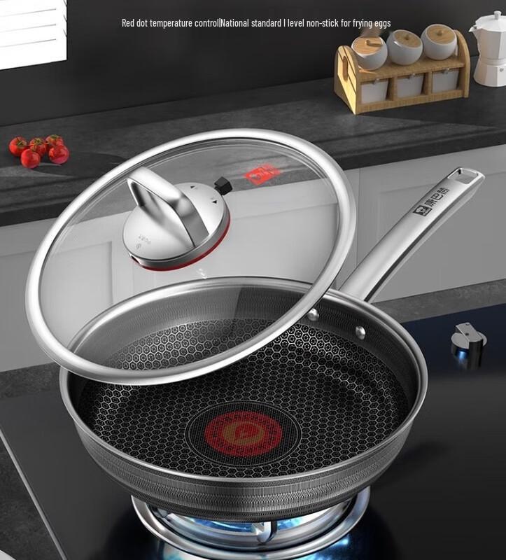 Kambach 26cm Red Dot Temperature Sensor Non-stick Stainless Steel Frying Pan