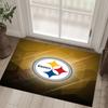 Tappeto in Cristallo di Velluto Design Pittsburgh Steelers Accogliente Non?Tappeto Stampato Antiscivolo per Camera da Letto Soggiorno Ingresso