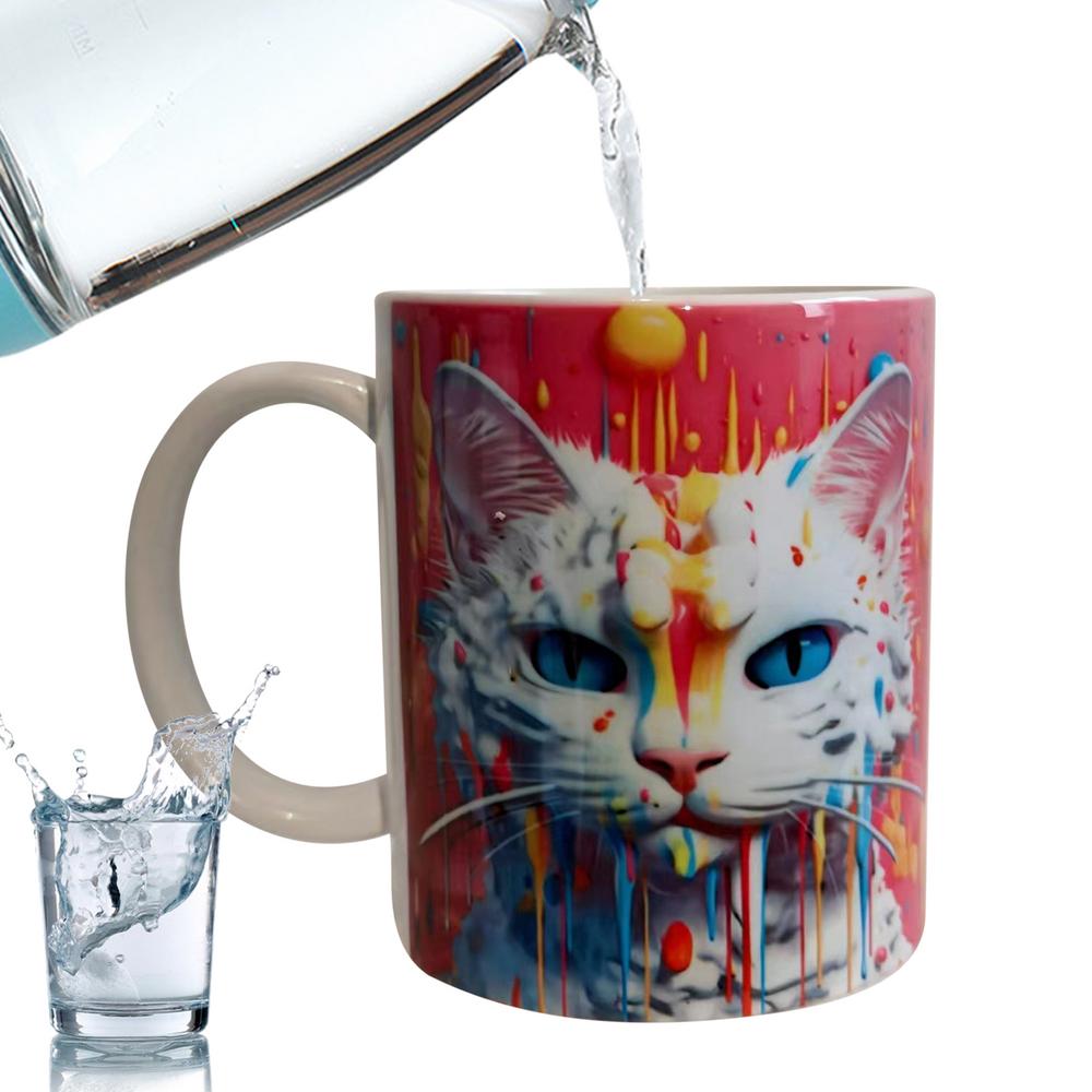 3D Coffee Mug 3D Tea Cup Coffee Cup Ceramic Cup Animal Cup Multi-Purpose Cute Creative Mug For Men Women Mother Father Friends