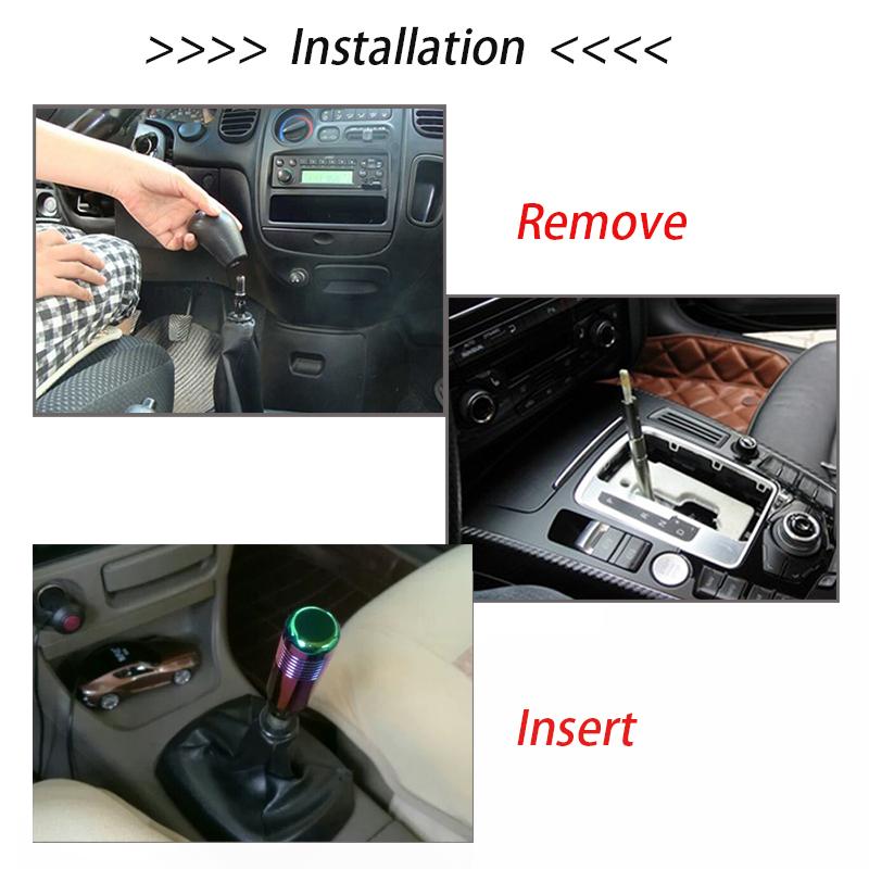 Aluminum Alloy Car Shift Head 8.5cm(3.34in) Car Shift Torque Car Shift Head Car Internal Modification Shift Handle Joystick Head