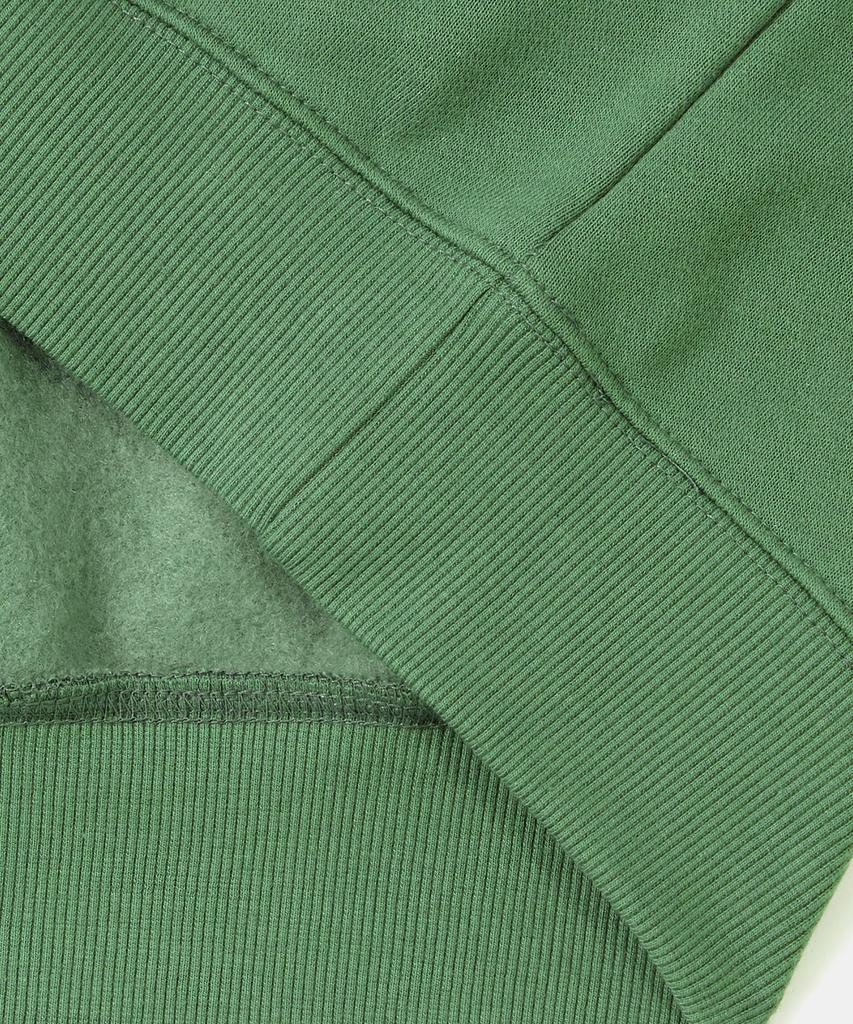 COLUMBIA UNIVERSITY Reverse Arch Fleece Crew Neck_Vintage Green