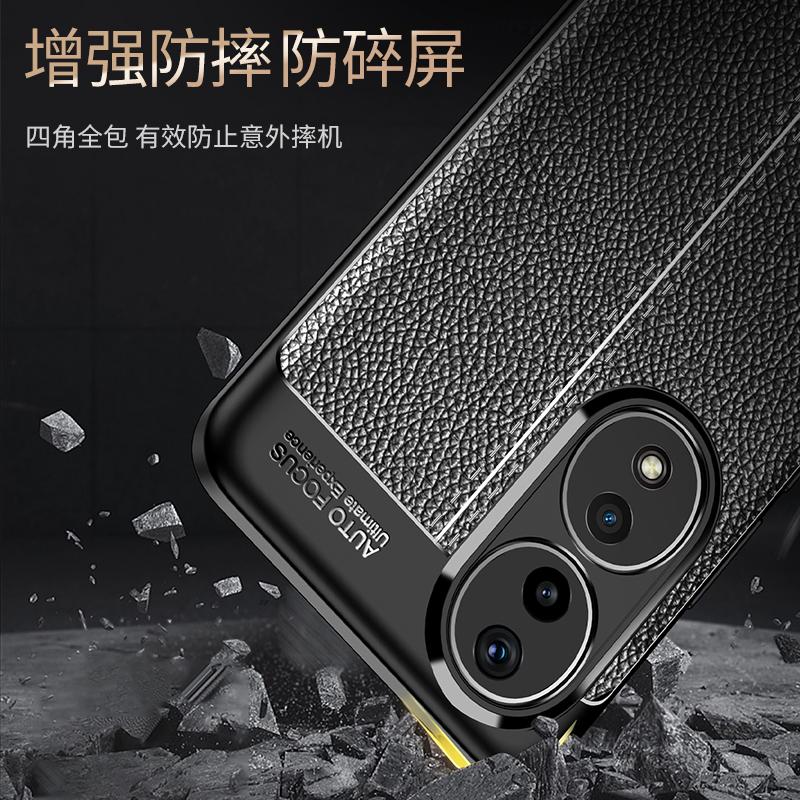 For Honor 90 Case Cover Huawei Honor 90 Capas New Shockproof Phone Bumper Back Soft TPU Leather Cover For Honor 90 Pro 5G Fundas