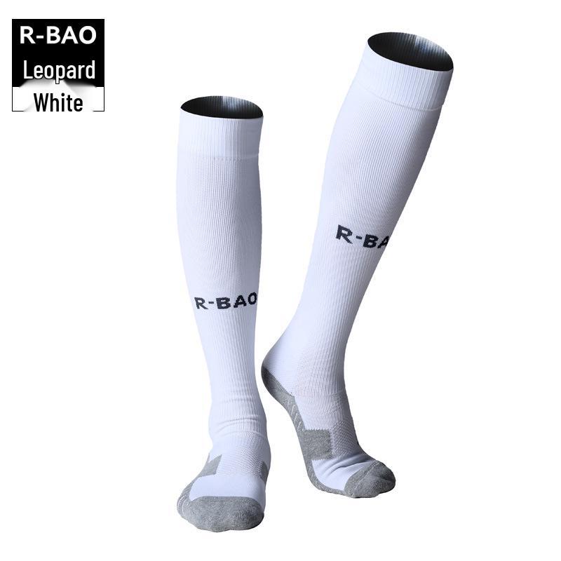 

R-BAO Long Terry Bottom Football Socks with Calf & Ankle Support S (26-32) белый