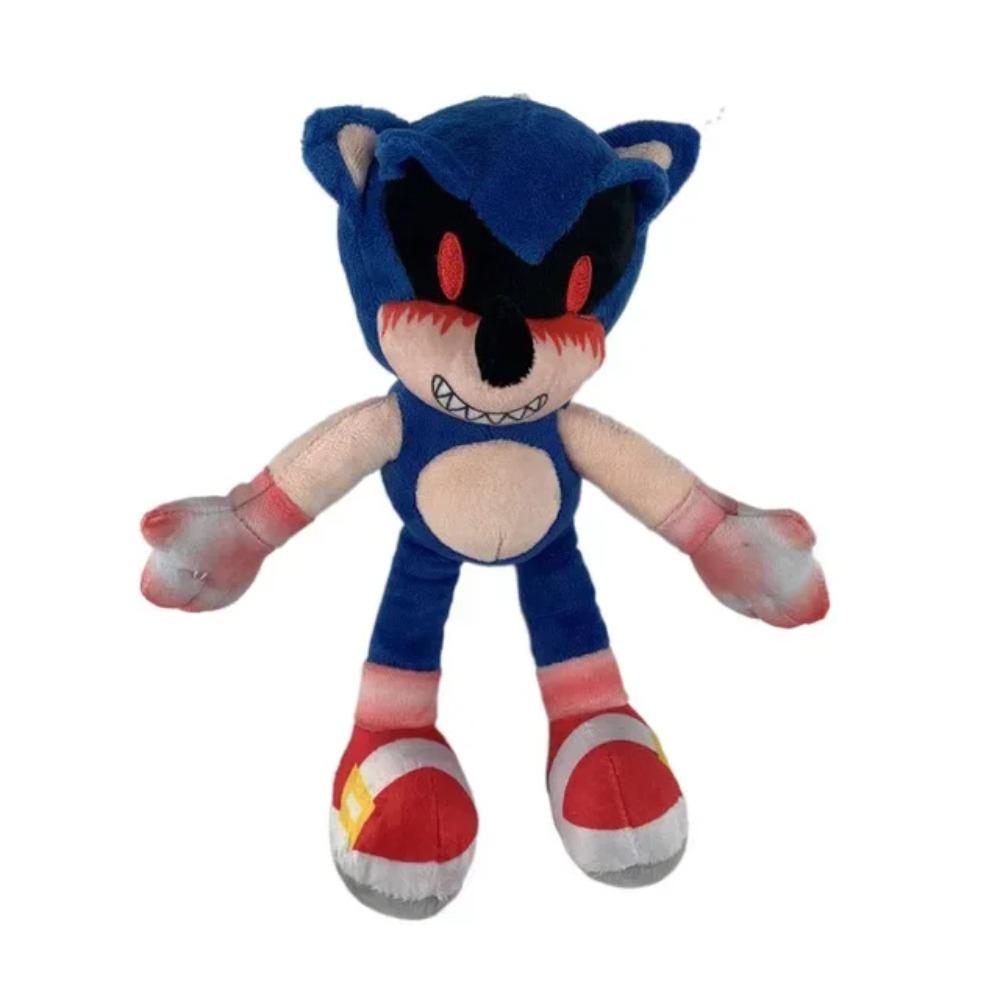 2025 New 25cm Super Sonic Action Doll Plush Toy Hedgehog Model Plush Doll Tarsnak Sofa Plushie Toys for Children's Birthday Gift