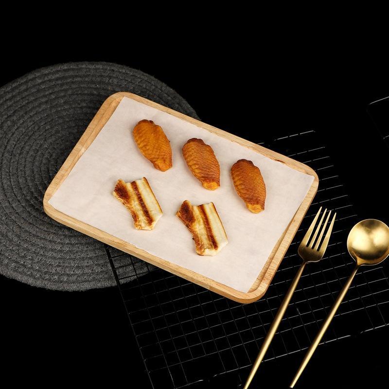 5 M / 10 M/20m/50m Cuisson Aspiration Double face Huile de silicone Haute température Papier huilé Papier de cuisson Papier de cuisson pour BBQ Four Micro-ondes