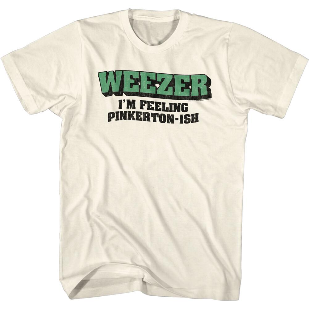 Weezer I m Feeling Pinkerton-ish Men T Shirt Rock Music Merch S
