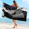 Kaiju No. 8 Soshiro Hoshina Anime Microfiber Beach Towel Absorbent Quick Dry Soft Yoga Swimming Resort Mountain Climbing Towel