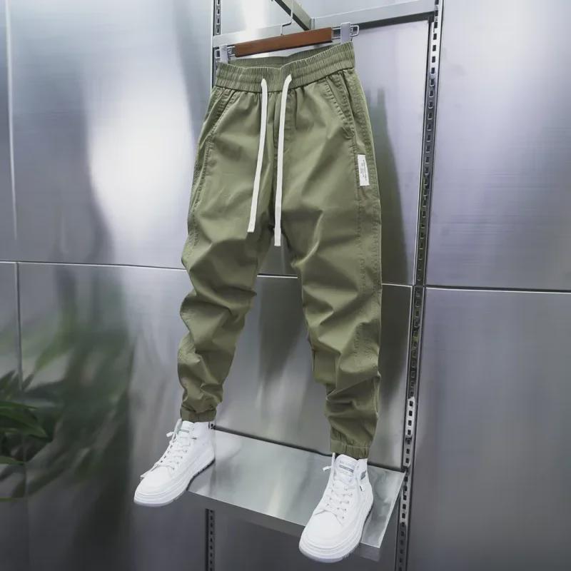2023 Men's Trendy Cropped Pants: Casual Spring & Autumn Sports Style