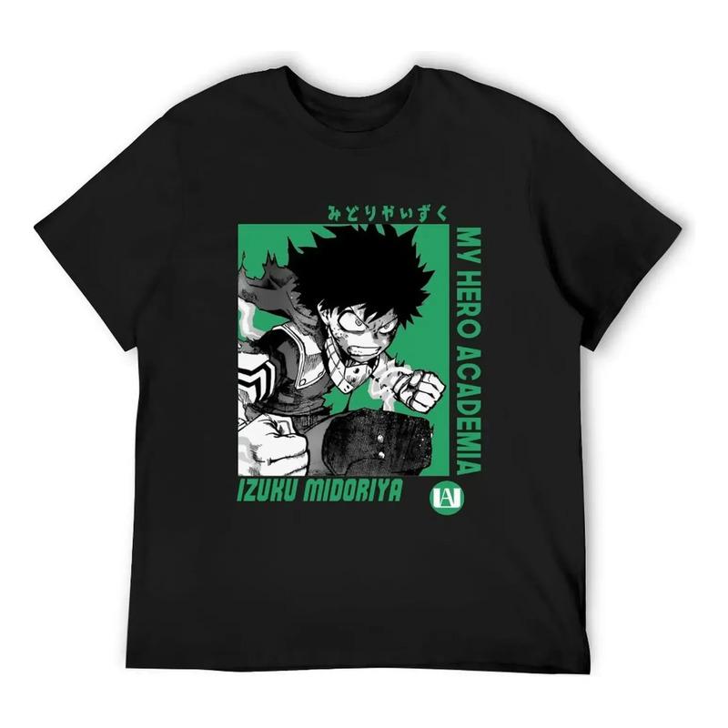 Camiseta Pop Izuku Midoriya, Roupas Vintage, Camisetas De An S
