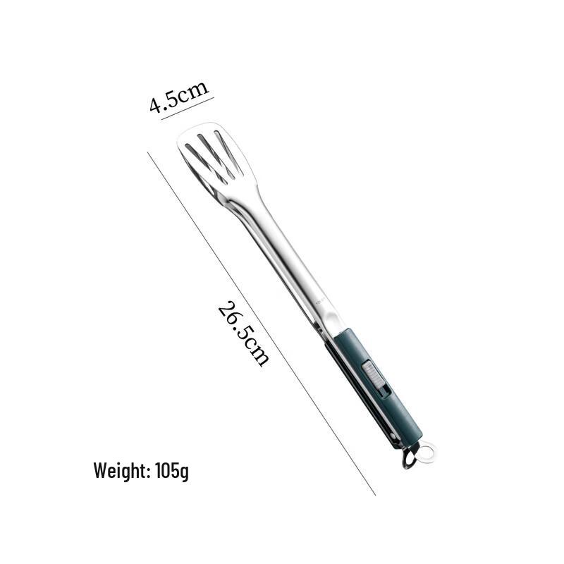 Premium 304 Stainless Steel BBQ & Food Tongs