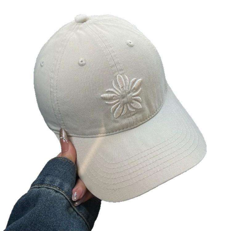 Vintage Embroidered Baseball Hat With Sunshade For Teens And Adults In Stylish Design