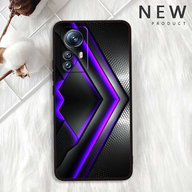 Technology Carbon Fiber Art For Xiaomi Mi 15 14 13 13T 12 12T 12S 11 11i 11T Pro Ultra Lite 5G Black Soft Phone Case