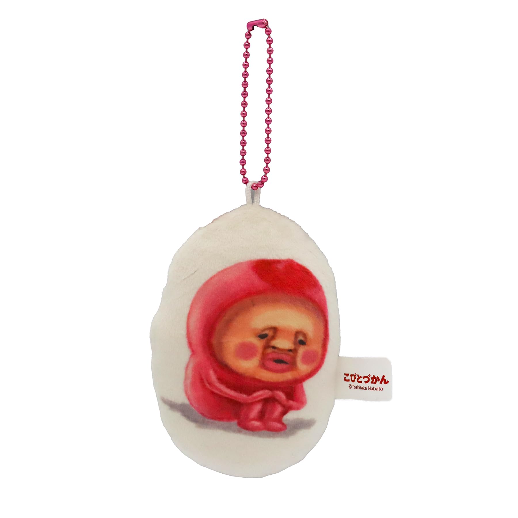 

Shinada Fluffy Ball Chain Mascot Clown Momogiri Fallen [Kobitozukan]