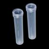100Pcs Transparent Plastic Flower Preservation Pipe with Caps Nutritional Flower Tube  Flowers Decor
