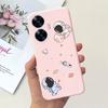 Per Custodia OPPO Realme C55 Carino Astronauta Cover Morbida in Silicone Posteriore per Realme C55 RMX3710 C 55 Real me C55 Custodia
