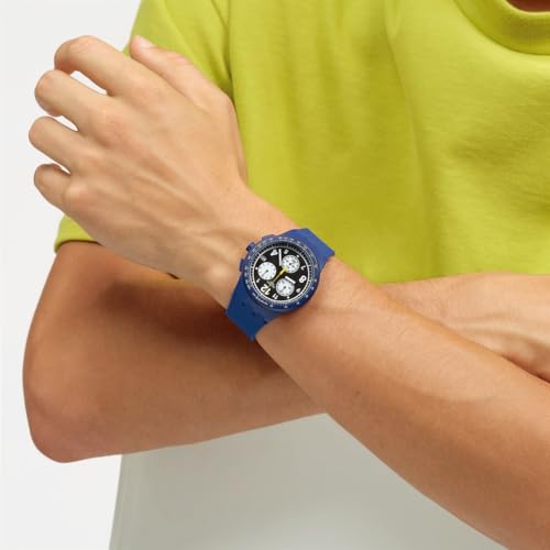 Swatch NOTHING BASIC ABOUT BLUE Wristwatch SUSN418 Blue