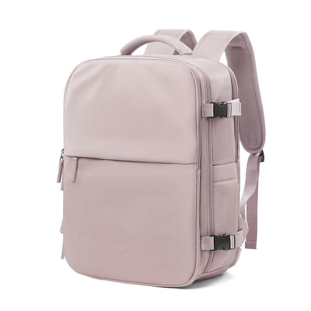 Travel Vacuum Backpack with Vacuum Compression Pump, Large Capacity Airplane Travel Backpack Women Men Expanded Laptop Backpack