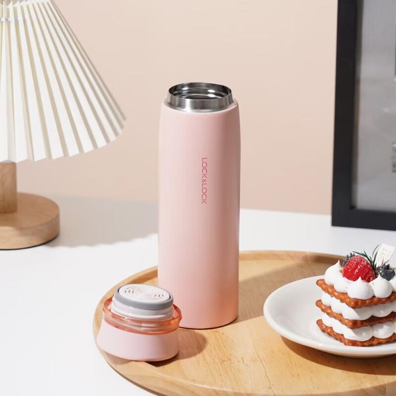 LOCK&LOCK Fit Swivel Lid Lightweight Insulated Water Bottle