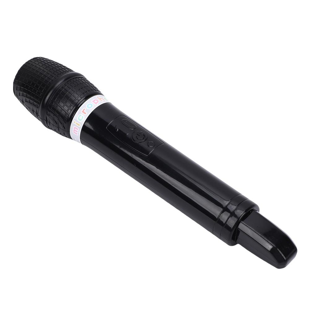 Microphone Toy Plastic Pretend Microphone Prop Simulate Speech Practice Mic for Cosplay Birthday Party Favors Costume Play