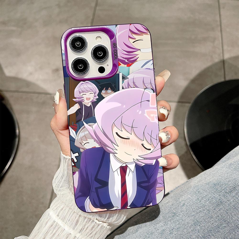Anime Najimi Osana Mobile Phone Case for iPhone 17 16 15 14 13 12 11 X XR XS 8 7 Air Pro Max Plus Purple Translucent Cover