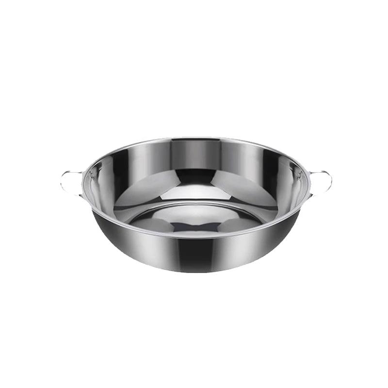 HUIHUADU 36cm Stainless Steel Divided Hot Pot