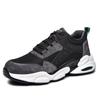Breathable Safety Shoes for Work Indestructible Shoes for Men Anti Smashing Steel Toe Safety Shoes Anti Puncture Work Sneakers