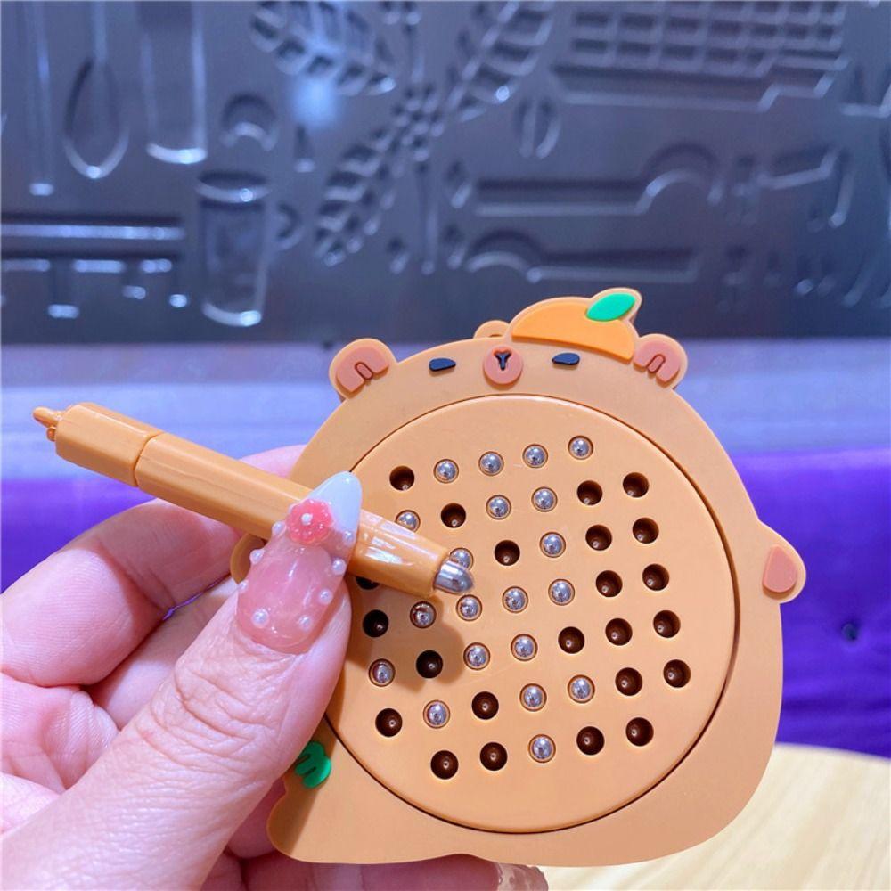 Relaxing Toy Mini Funny Keychain Capybara Drawing Toy Pendant  Toddler Gifts