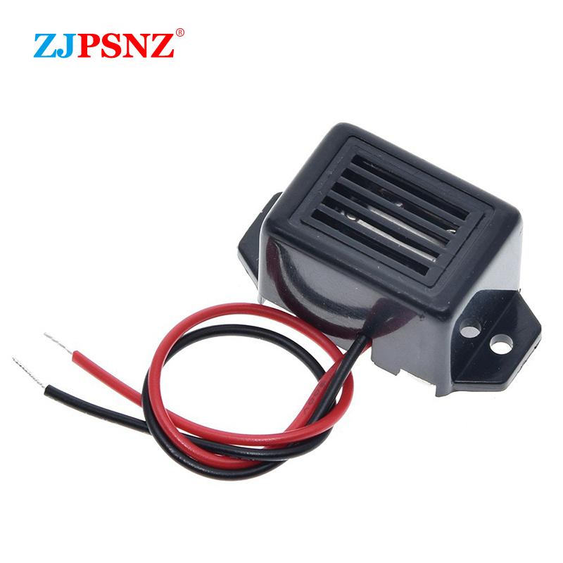 Siren Beeper Buzzer Sound Warning Alarm Adapter Cable Slim Invisible For Car Truck Vehicle Reversing Reminders 3V 6V 9V 12V 24V