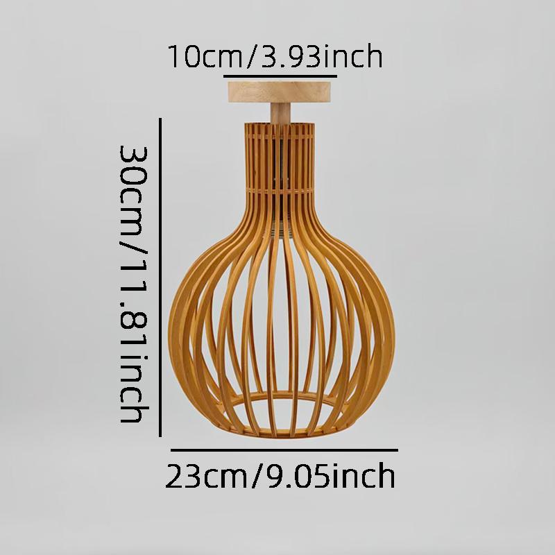 

Wooden Ceiling Lights Nordic Ceiling Hanging Light Restaurant Chandelier Living Dining Room Suspension no bulbs