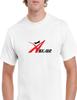 ABX Air Red Black Retro Logo American US Airline Geek White Short Sleeve T-Shirt