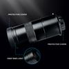YIZHAN 130X 150X 180X Zoom C-Mount Lens Magnification Adjustable 25mm For Electron Video Microscope Accessories Monocular Camera