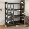 Multi-Layer Kitchen Storage Rack: Floor-Standing Vegetable, Pot, and Microwave Oven Organizer