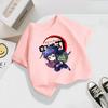 Kids Demon Slayer Anime Cartoon TShirt 2025 Children Blade of Ghost Summer Fashion Funny Clothes for Baby Girls  Boys