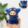 Für 10cm LABUBU4.0 Für Ropa Labubu Puppenkleidung Blaue Katze Zweiteiliges Set Kleines Tier Umhang Serie Umhang Accessoires Geschenk