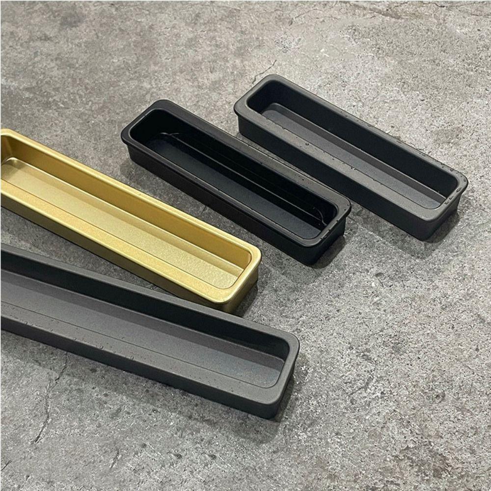 Metal Furniture Handle Slotting Slotting Sliding Door Handle Recessed Cabinet Door Handle  Closet