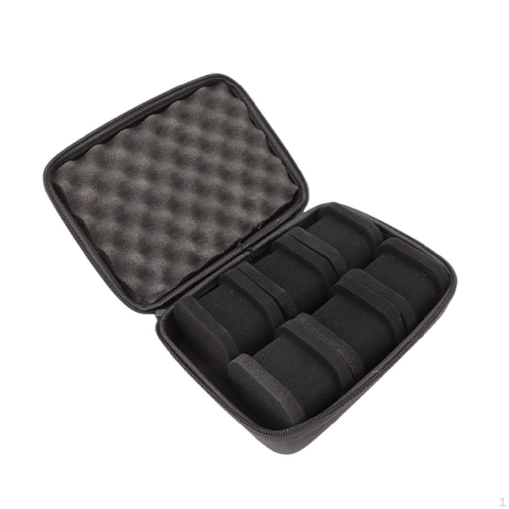 Watch Case Display Dustproof Practical Portable Wristwatch Holder Storage Box for Trip Jewelry
