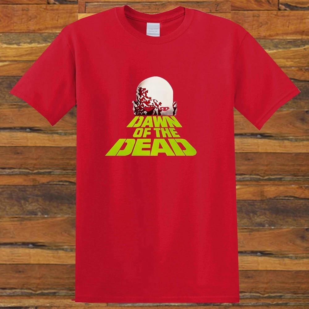 Dawn of The Dead Horror Movie Men s Red S-5XL L