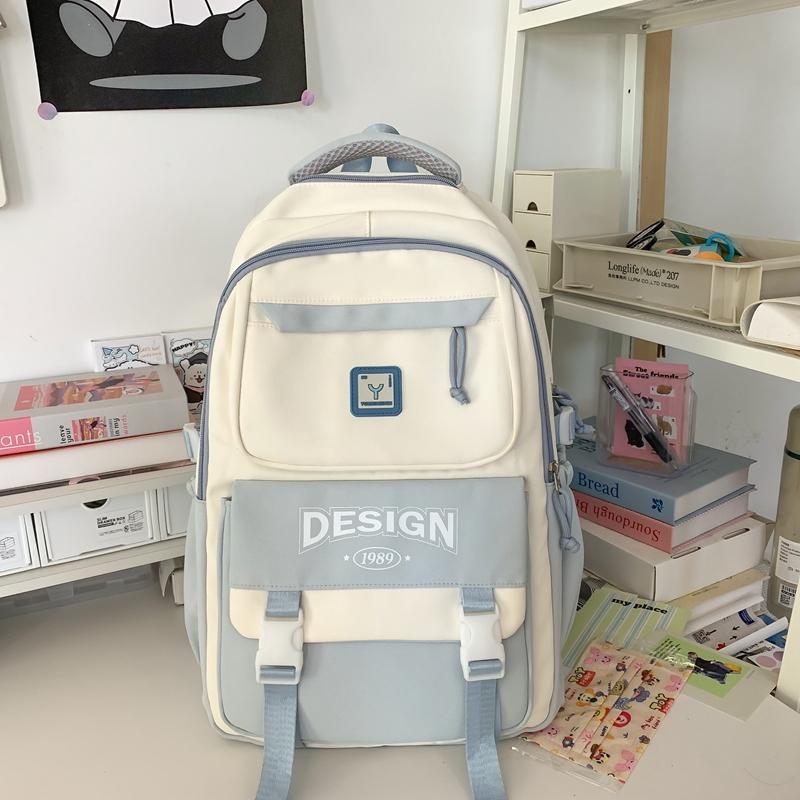 Middle School Student Schoolbag Women's Large Capacity Grade 3-6 Backpack