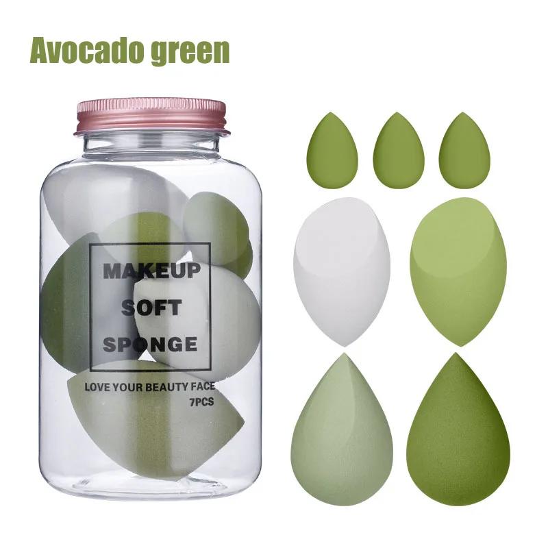 4/7Pcs Makeup Sponge Set Face Beauty Cosmetic Powder Puff For Foundation Cream Concealer Make Up Blender Tools